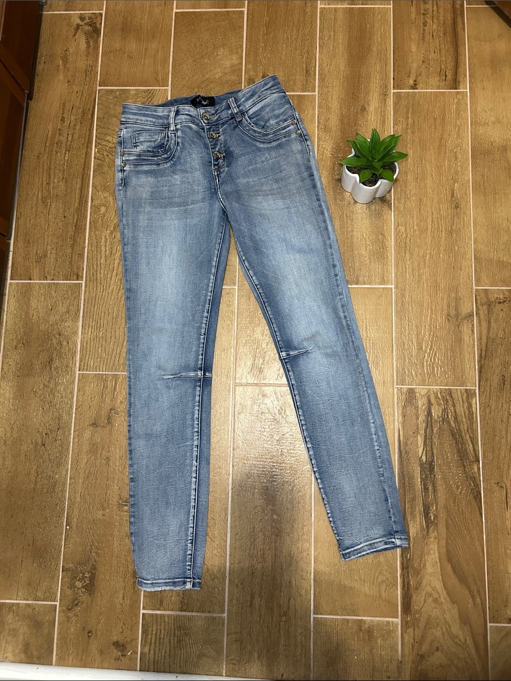 David Britton Buffalo Skinny Stonewashed Jeans